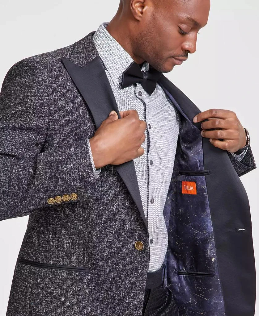 Tallia Men's Slim-Fit Jacquard Sport Coat 2
