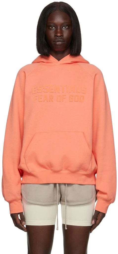 Essentials Pink Raglan Hoodie 1