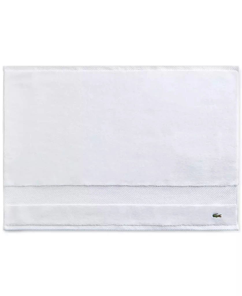 Lacoste Heritage Anti-Microbial Supima Cotton Washcloth, 13" x 13" 1
