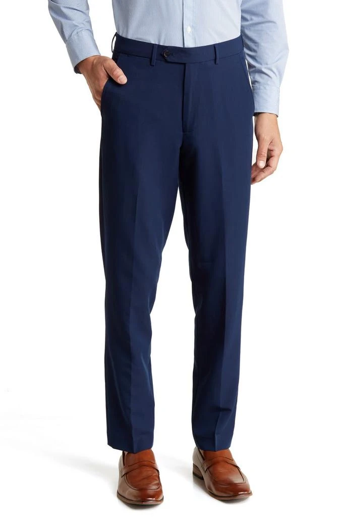 Nautica Solid Flat Front Suit Separates Trousers 1