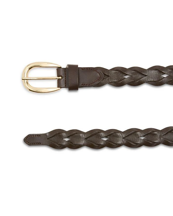 Madewell Women's Braided Leather Belt 2