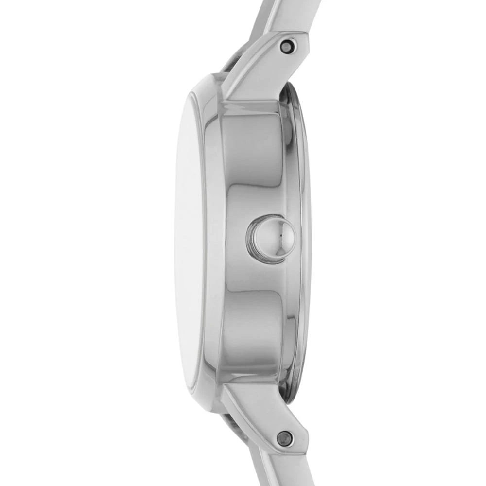 DKNY Women's Soho Stainless Steel Half-Bangle Bracelet Watch 24mm NY2306 4