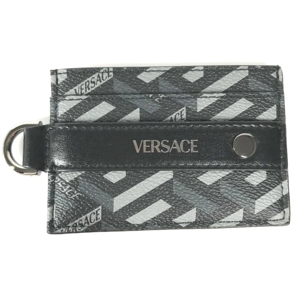 Versace Leather Card Case (Pre-Owned)
