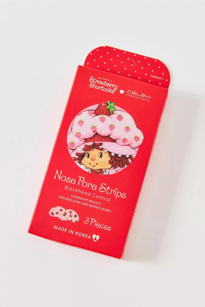 Célavi Célavi X Strawberry Shortcake Nose Pore Strip Set 3