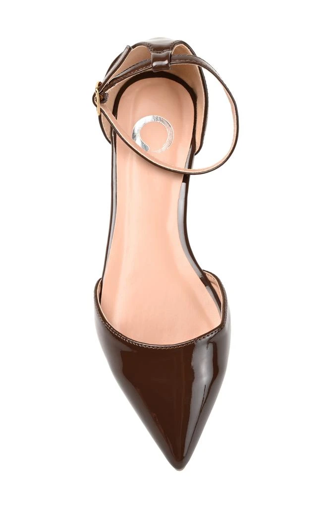 Journee Collection JOURNEE Reba Ankle Strap Flat 4
