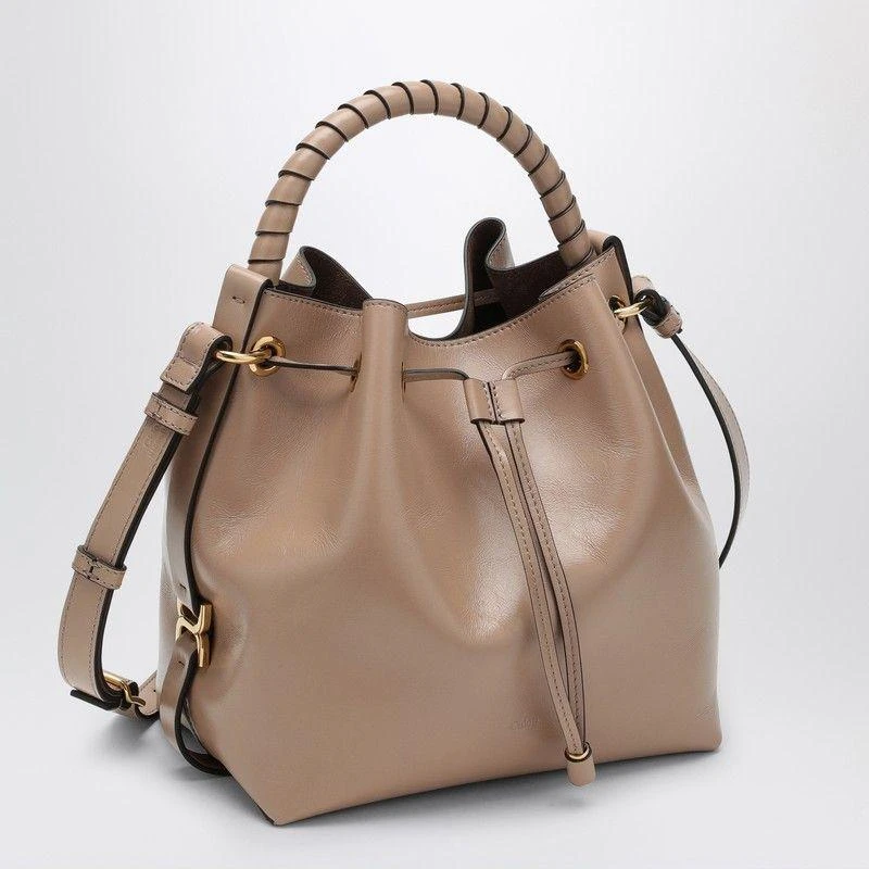 Chloé Chloé Marcie Bucket Bag In Deep 3
