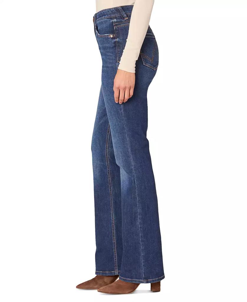Democracy Petite High-Rise Rhinestone Bootcut Jeans