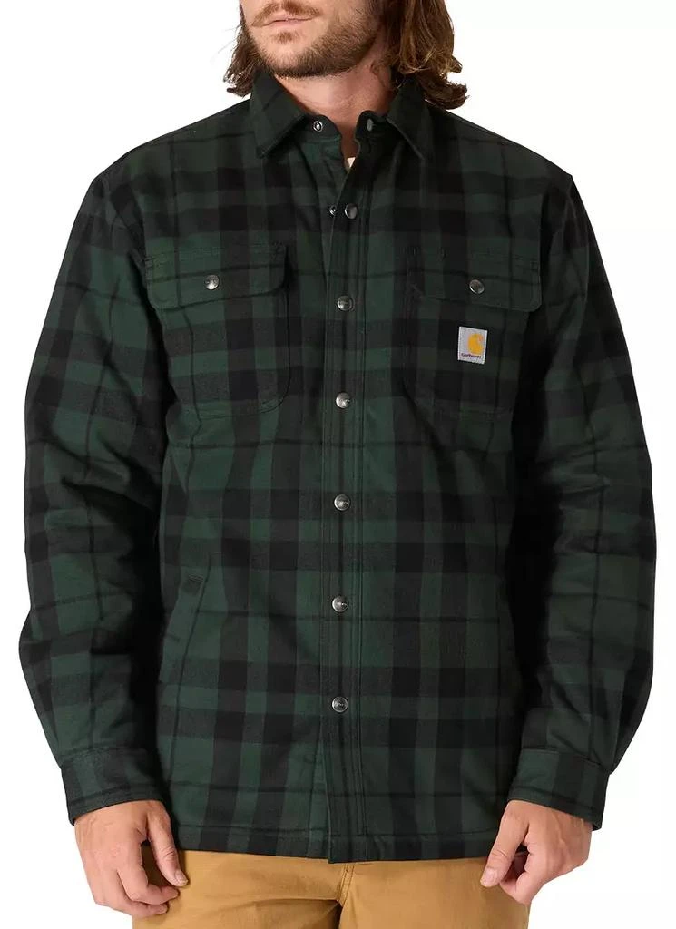 Carhartt Carhartt Men
s Flannel Sherpa Lined Shirt Jacket