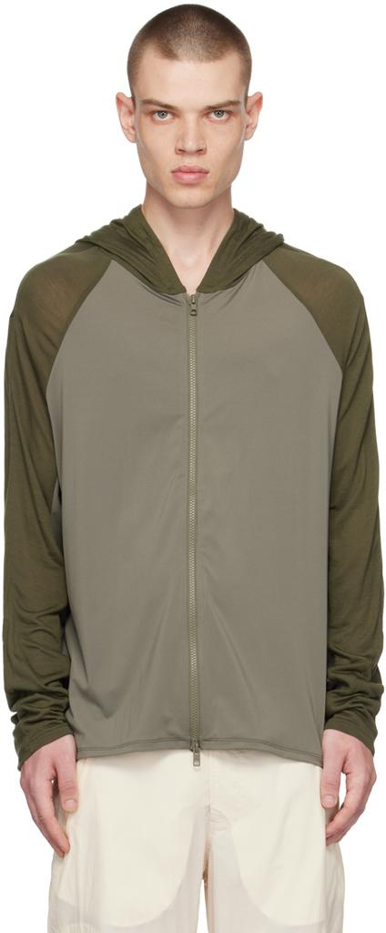 Post Archive Faction Khaki 5.0+ Right Hoodie - Hoodies Post Archive Faction Khaki 5.0+ Right Hoodie - Hoodies
