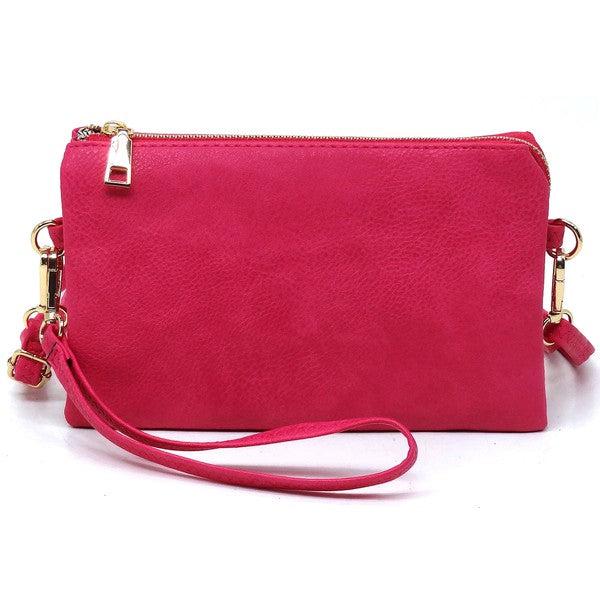 FASHNZFAB Fashion Crossbody Bag Clutch Wristlet