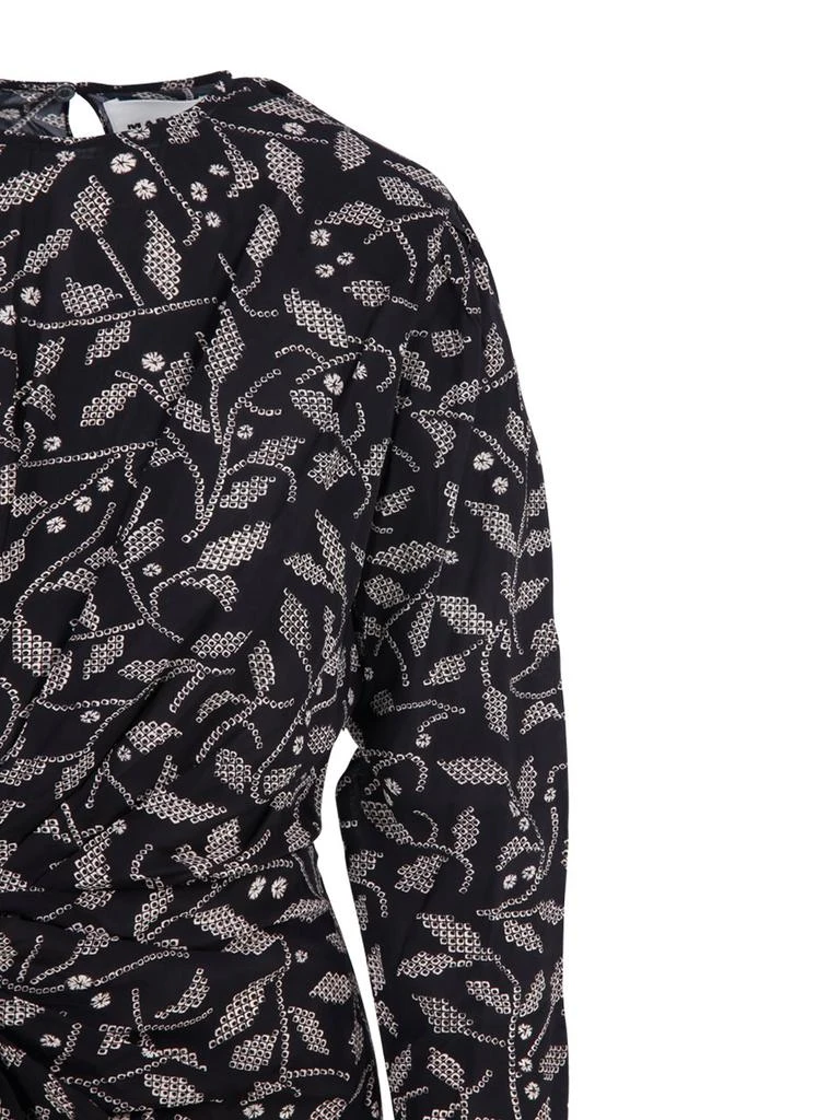 Isabel Marant Étoile Isabel Marant Étoile Asymmetric Long Sleeved Mini Dress 4
