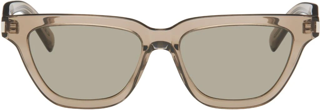 Yves Saint Laurent Brown SL 462 Sulpice Sunglasses 1