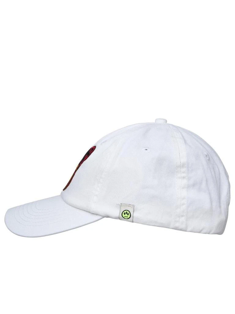 BARROW Barrow White Cotton Cap 2