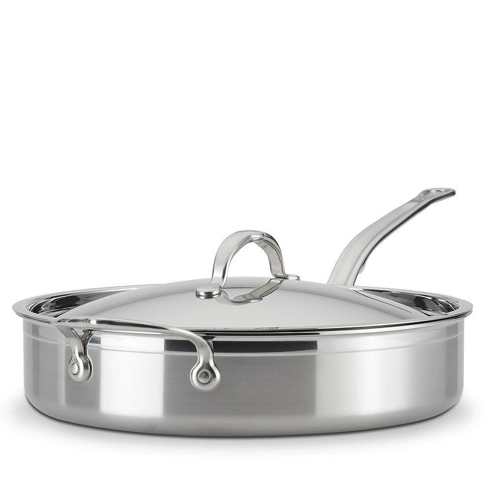 Hestan ProBond™ 5 Quart Forged Stainless Steel Saute Pan with Lid 1