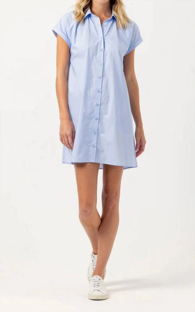 sundays Mia Dress In Baby Blue 2
