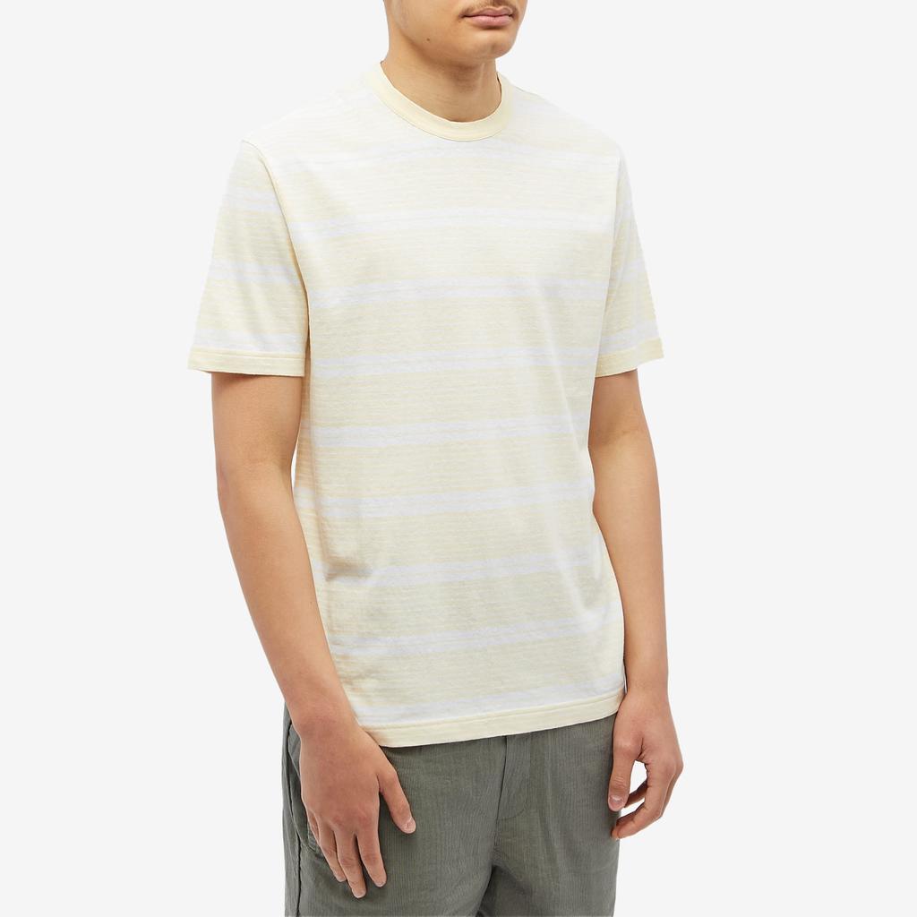 Norse Projects Norse Projects Johannes Sunbleached Stripe T-Shirt