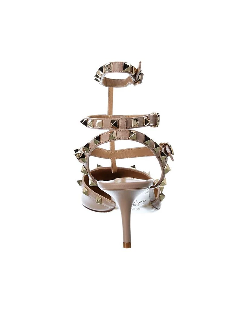 Valentino Rockstud Caged 65 Leather Ankle Strap Pump 3