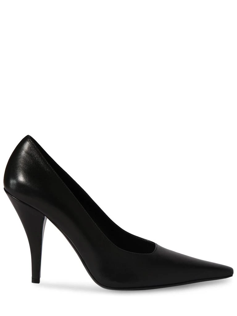The Row 100mm Lana Leather High Heels 1