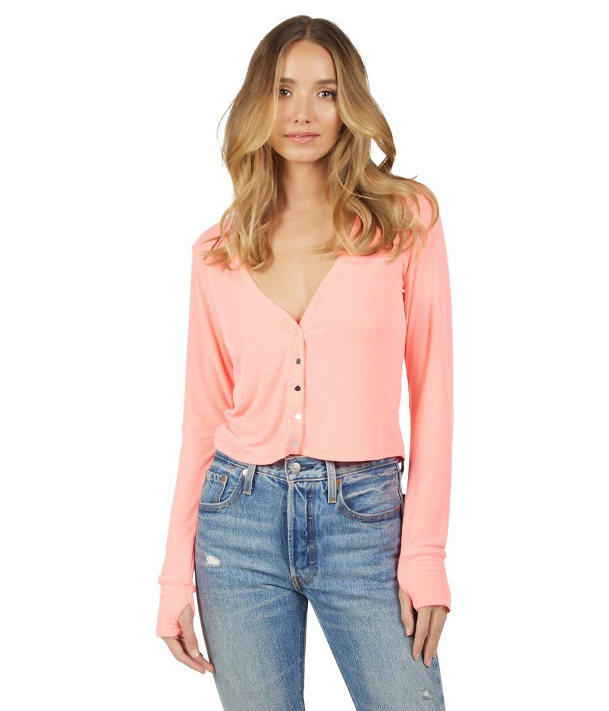 Michael Lauren Evander Cardigan with Snaps