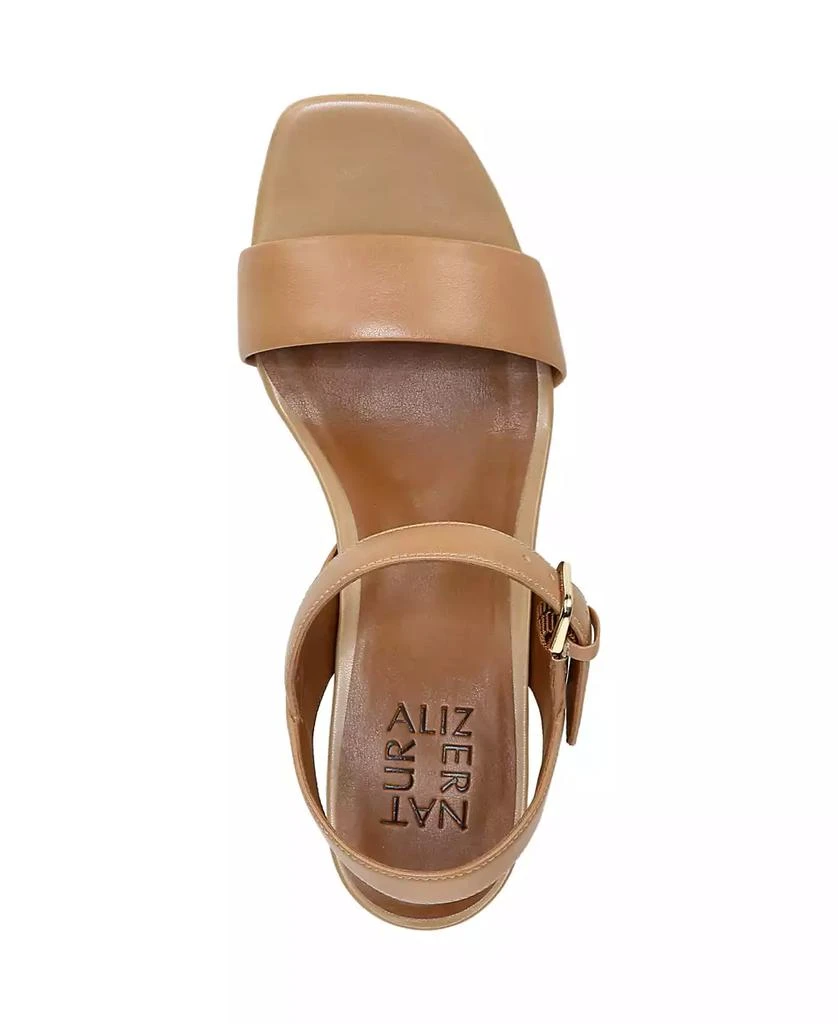 Naturalizer Women's Rose Block Heel Open Square Toe Platform Sandals 4