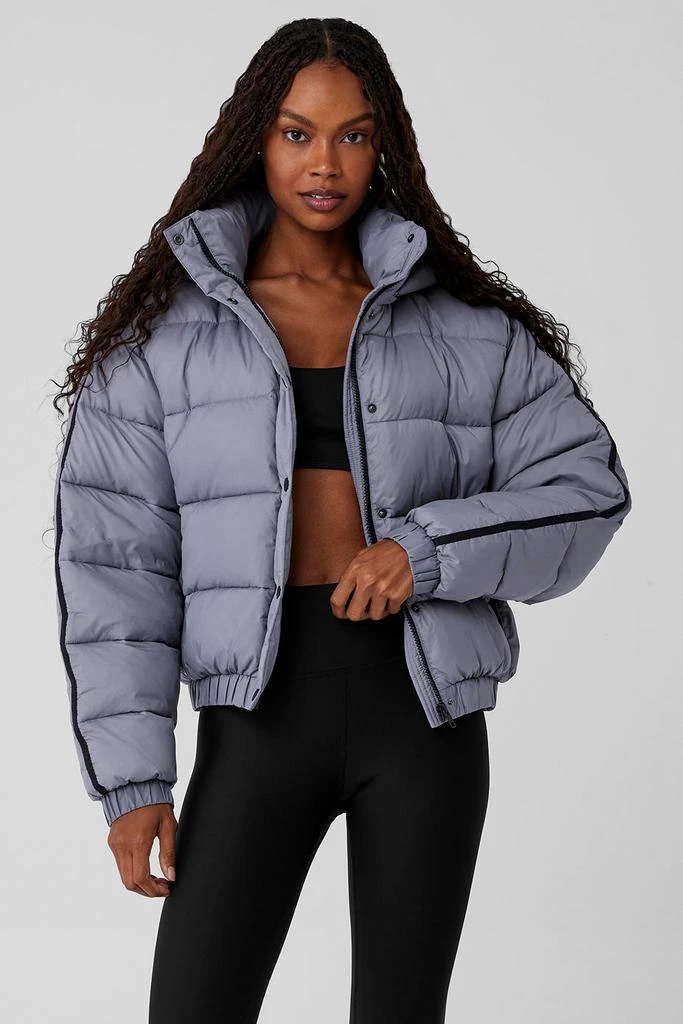 Alo Yoga Aspen Love Puffer Jacket - Fog Fog XS - Coats - Free  
