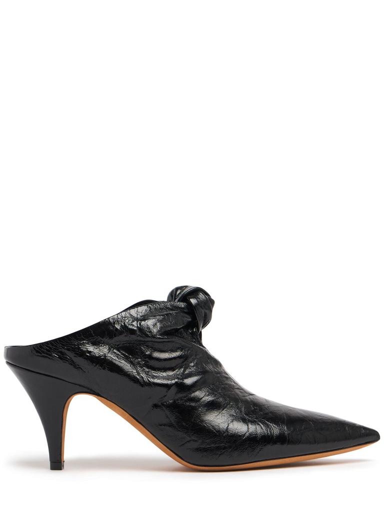 KHAITE SANDALS MULES THE STAGG 105MM BLACK 39 - Slippers