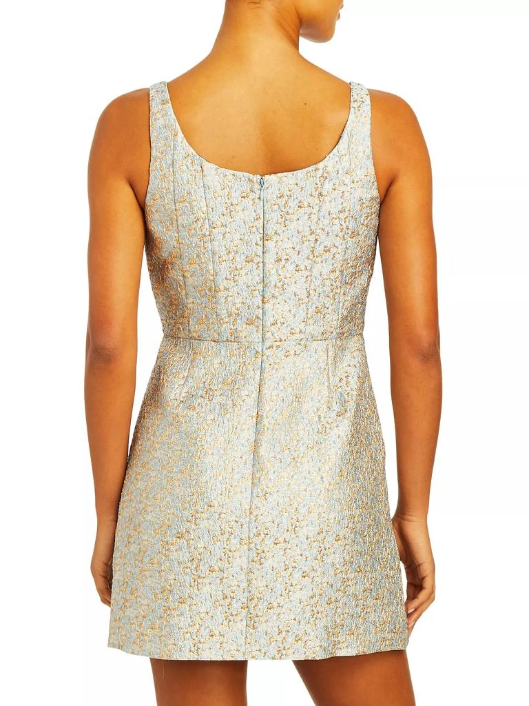 Mestiza New York Chianti Jacquard Minidress 5