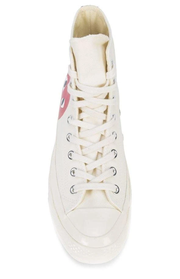 Comme des Garçons Play Comme des Garçons Play X Converse Chuck 70 High-Top Sneakers 4