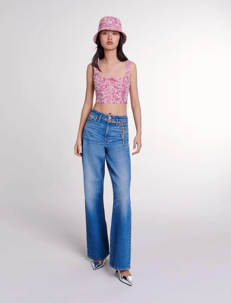 Maje Maje Woman's cotton, Crop top for Fall/Winter 1