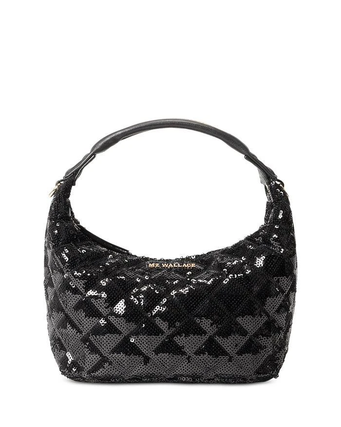 MZ Wallace Mini Sequined Hobo 1