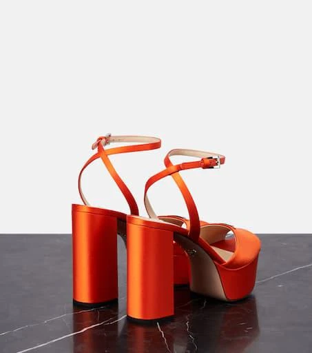 Prada Satin platform sandals 3
