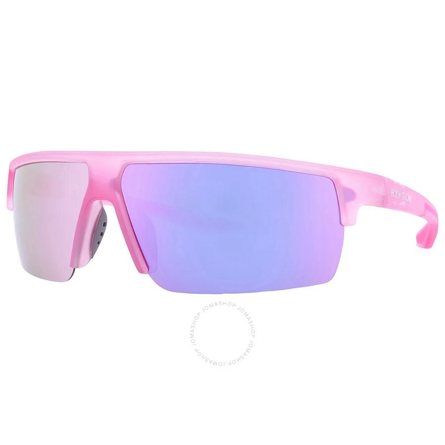 Body Glove BG 23 439 Polarized Pink Mirror Wrap Men's Sunglasses 10270153.CGR PNKPNK 2