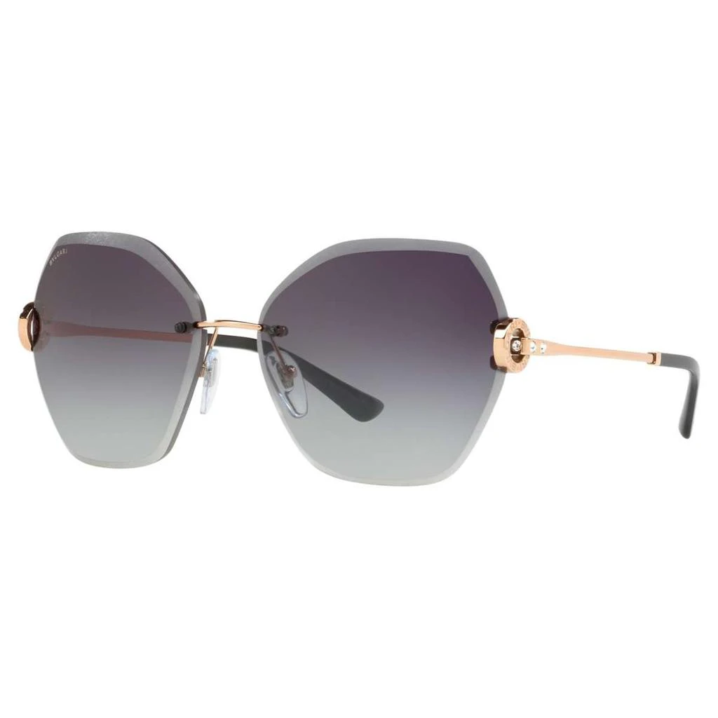 BVLGARI Bulgari Women's Rose Gold Cat-Eye Sunglasses 1
