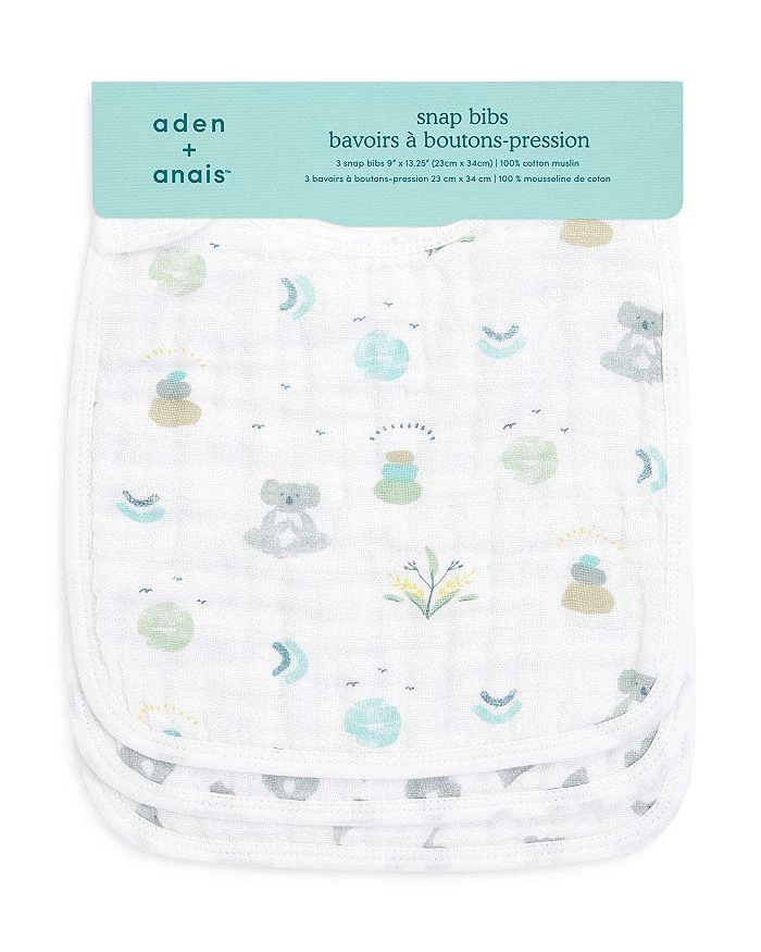 aden + anais 3-Pk. Classic Snap Bibs 2