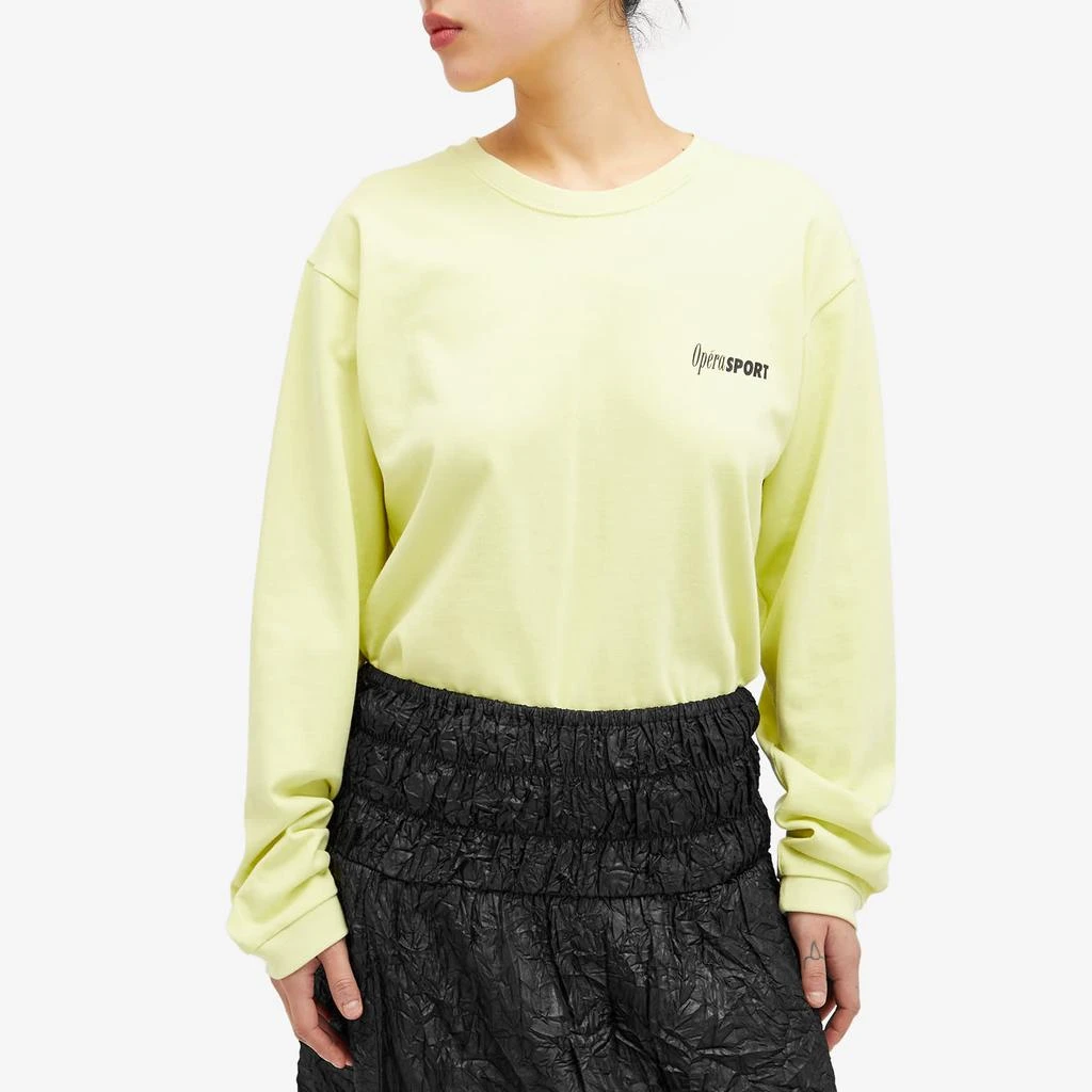 OperaSPORT OperaSPORT Clivette Logo Long Sleeve T-shirt 2