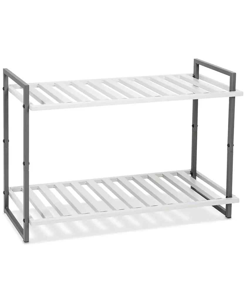 Honey Can Do 2-Tier Tubular Metal Shoe Rack 3