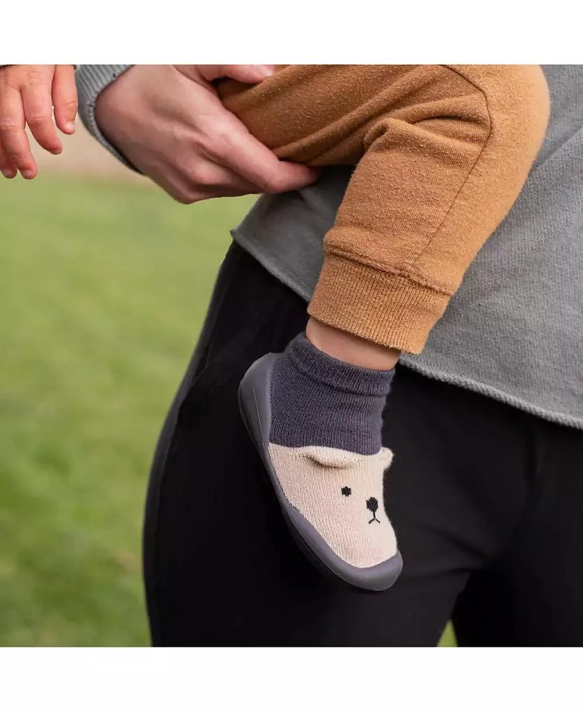 Komuello Baby Boy First Walk Sock Shoes Little Cub 9