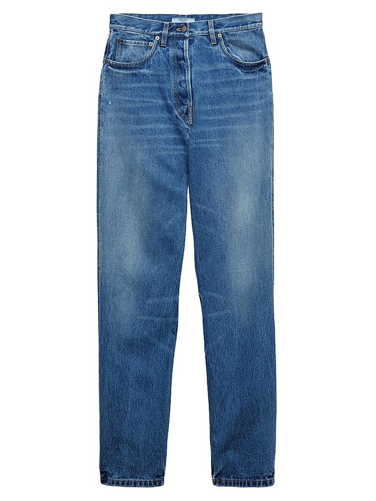 Prada Five-Pocket Velvet Denim Jeans - Pants - Free Shipping