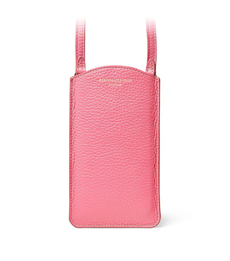 Aspinal of London Leather London Phone Case