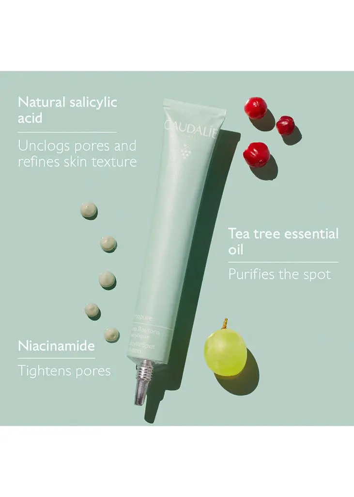 Caudalie Vinopure Salicylic Spot Solution 15ml 4