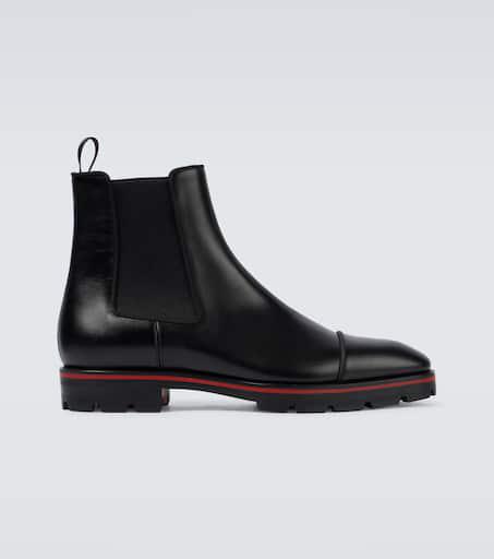 【Christian Louboutin】メロン スパイク チェルシーブーツ 個性的♪* Christian Louboutin *Melon Spikes チェルシーブーツ