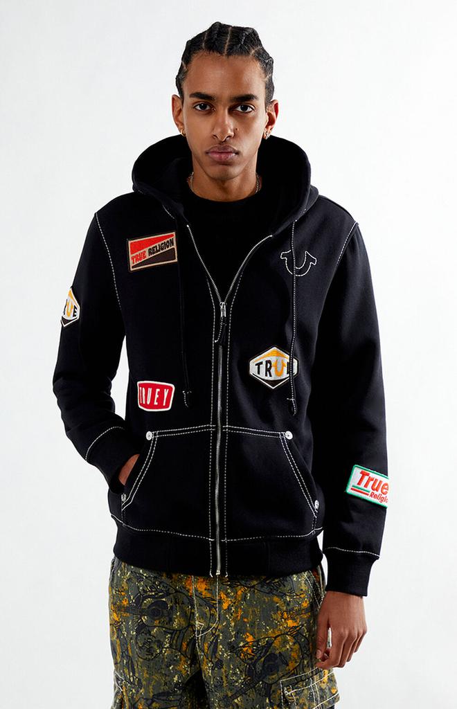 True Religion Big T Full Zip Hoodie