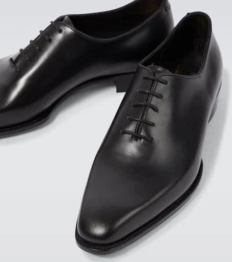 George Cleverley Merlin leather Oxford shoes 3
