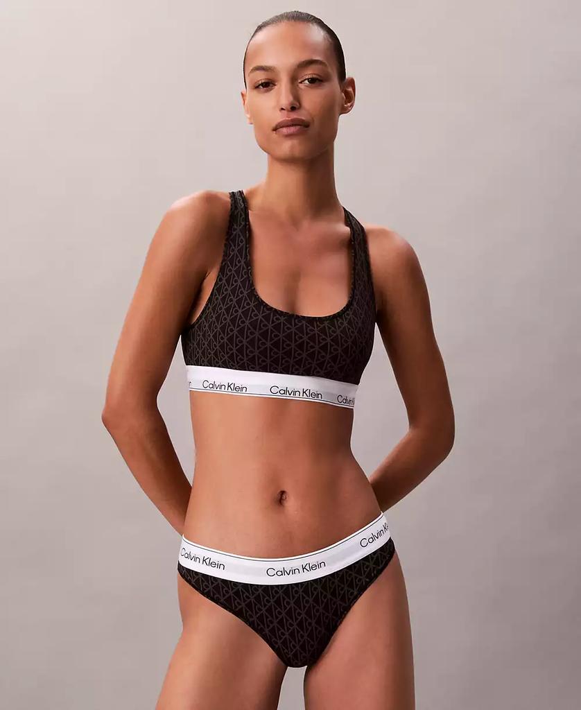 Calvin Klein Women's Icon Cotton Unlined Racerback Bralette QF8493