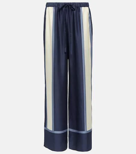 SIR. Dazed printed silk palazzo pants 1