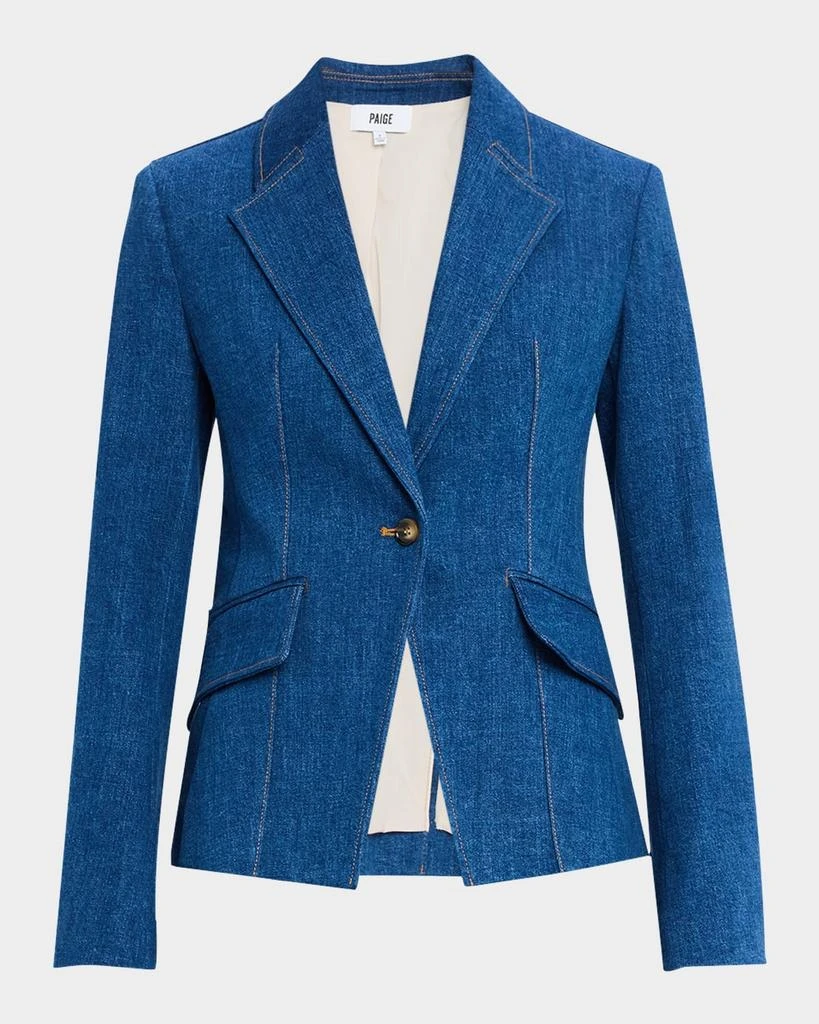 Paige Candace Denim Blazer 1