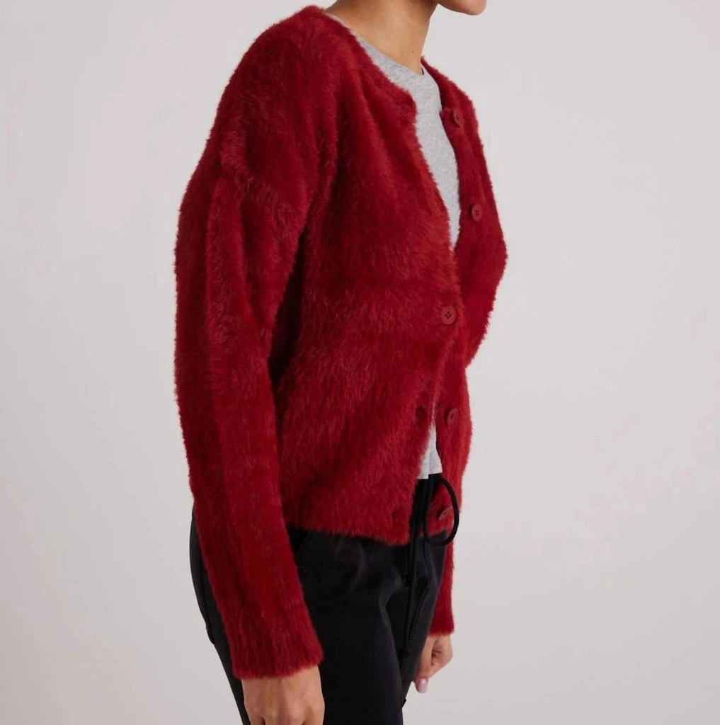 Bella Dahl Bella Dahl - Fuzzy Crew Neck Cardigan 3