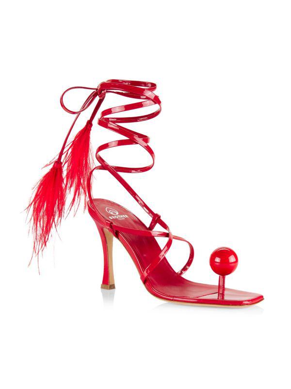 Brother Vellies Joyful Rebellion Globe 100MM Strappy Sandals