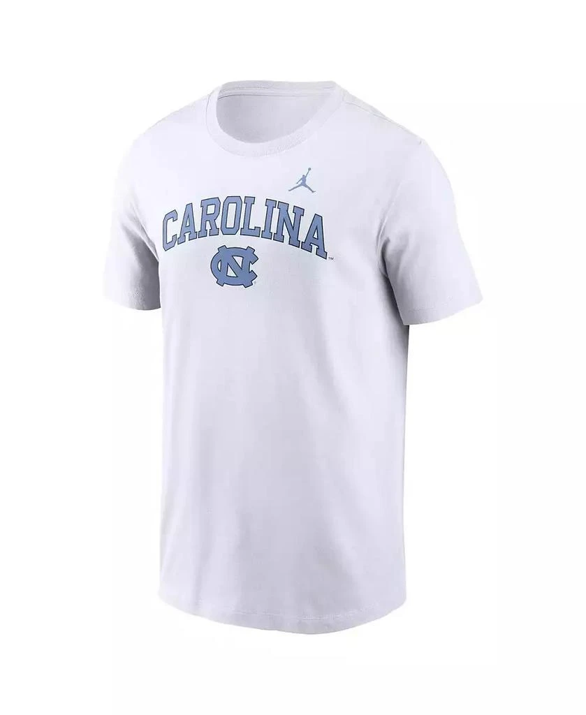 Jordan Men's White North Carolina Tar Heels Blitz 2-Hit T-Shirt 3