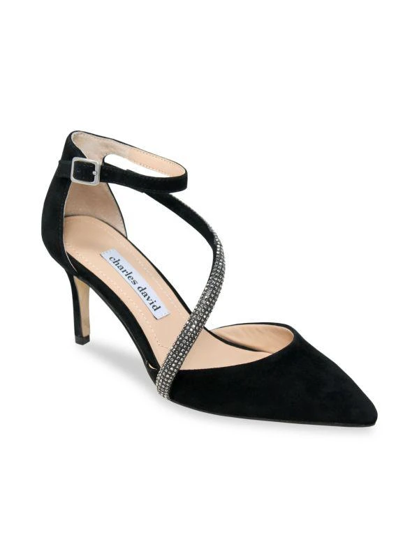 Charles David Interim Adorn Suede Pumps 1